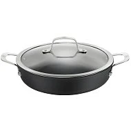 Сковорода Alba 24 см c двумя ручками и крышкой