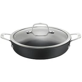 Сковорода Alba 24 см c двумя ручками и крышкой