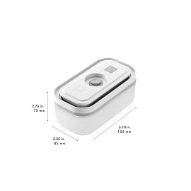 Контейнер пластиковый ZWILLING Fresh&Save для вакуумного хранения, размер S, 300 мл