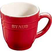Чашка керамическая STAUB, 350 мл, вишневая