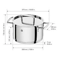 Набор кастрюль ZWILLING Passion, 5 пр.