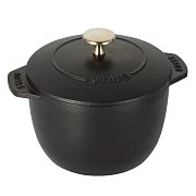 Кокот чугунный STAUB для риса,16 см,1.5 л, черный