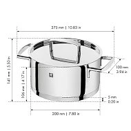 Набор кастрюль ZWILLING Passion, 5 пр.