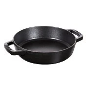 Сковорода чугунная STAUB, круглая, 20 см, черная