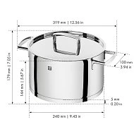 Набор кастрюль ZWILLING Passion, 5 пр.