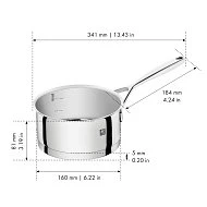 Набор кастрюль ZWILLING Passion, 5 пр.