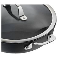 Сковорода Alba 24 см c двумя ручками и крышкой