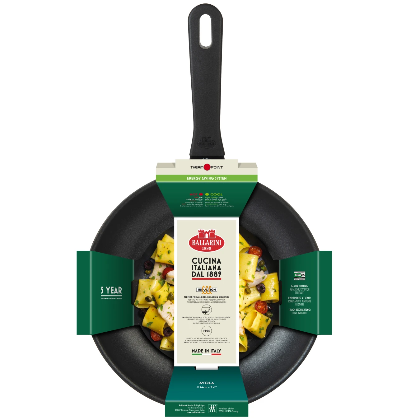 Сковорода Avola 20 см c антипригарным покрытием