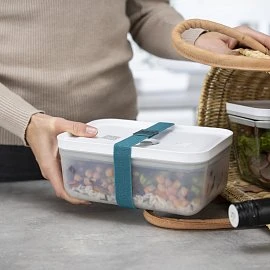 Контейнер пластиковый ZWILLING Fresh&Save для вакуумного хранения, M, серый, 800 мл