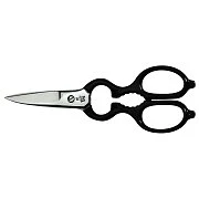 Ножницы многофункциональные черные 200 мм