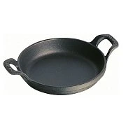 Сковорода чугунная STAUB, круглая, 20 см, черная