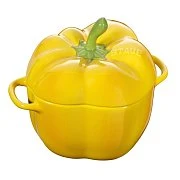 Кокот керамический STAUB, форма "Перец", 12 см, желтый