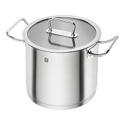 Кастрюля высокая с крышкой ZWILLING Pro, 24 см, 8.1 л.