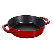 Сковорода чугунная STAUB, круглая, 20 см, вишневая