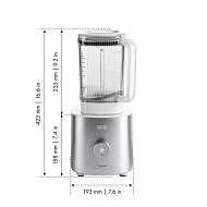 Блендер 1,8 л, серебристый ZWILLING Enfinigy