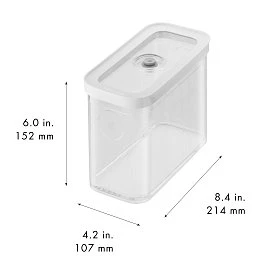 Контейнер пластиковый ZWILLING Cube для вакуумного хранения, прозрачный, 1,8 л