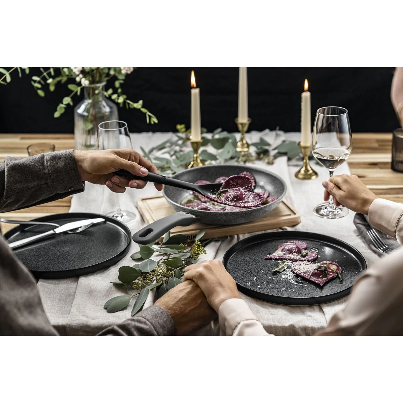 Ложка сервировочная 31 см, Ballarini Nero