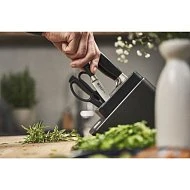 Набор ножей в подставке с заточкой ZWILLING Four Star, антрацитовый, 7 пр.